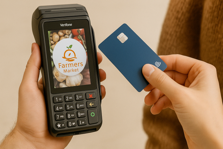 Verifone card machine