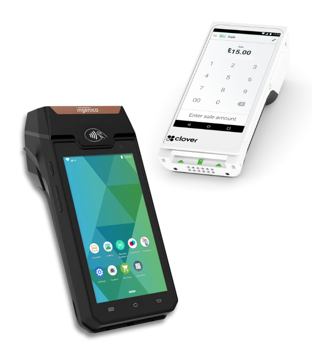 Be wise card machine powered by Worldpay and Clover