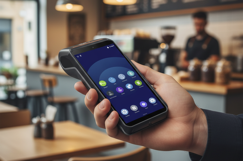 Be wise Card machine for small business. Ingenico DX8000