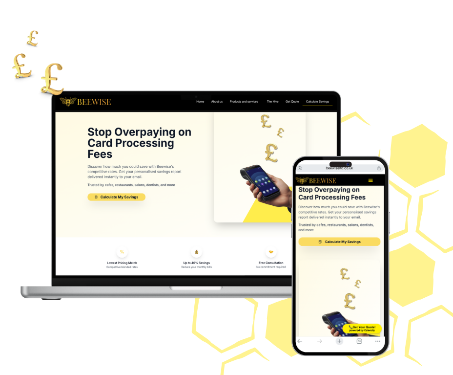 Beewise Website Development for Small Business Owners | UK