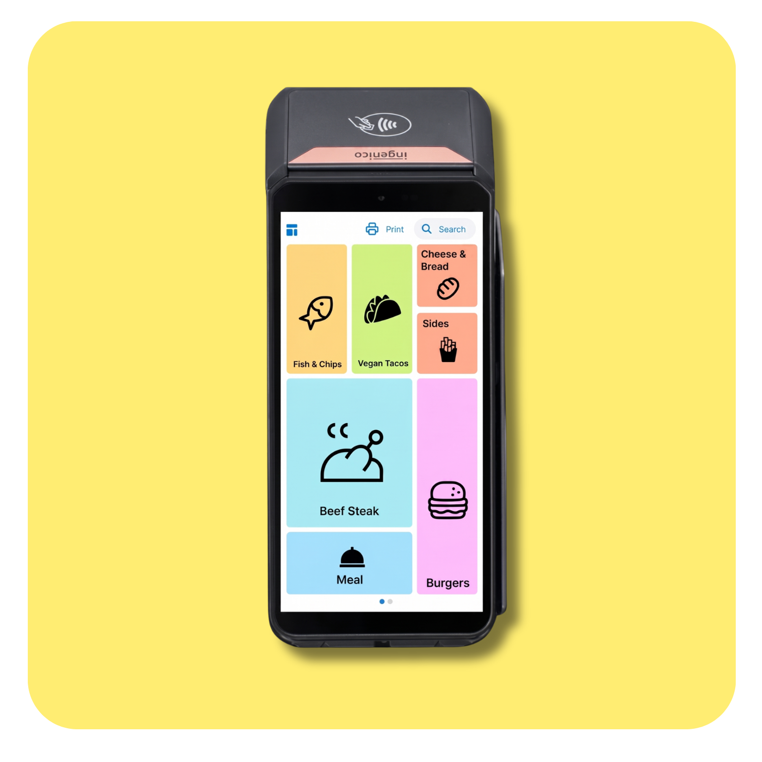 Clover Flex handheld card reader